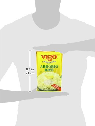 Vigo Arborio, 12-Ounce Pouches (Pack of 12)