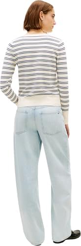 Ww0Ww40099 Pull en Jersey pour Femme, Beige, S