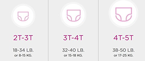 Pull-Ups Cool & Learn, 2T-3T (18-34 lb.), 94 Ct. Potty Training Pants for Girls, Disposable Potty Training Pants for Toddler Girls (Packaging May Vary) - Thumbnail 7