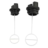 Hipa Fuel Cap + Oil Cap for Poulan P3314 P3416 P3816 P3818 P4018 P3314WS P3314WSA P3516PR P3818AV P4018AV S1634 S1634LE S1838 S1838LE S1970 SM4018 SM4218AV Gas Chainsaw
