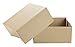 Premier Retail Kraft Lids-Large 12x12x5.5 Brown Gift Box with Subtle Pinstripe (10 Pack), 12 x 12 X 5.5