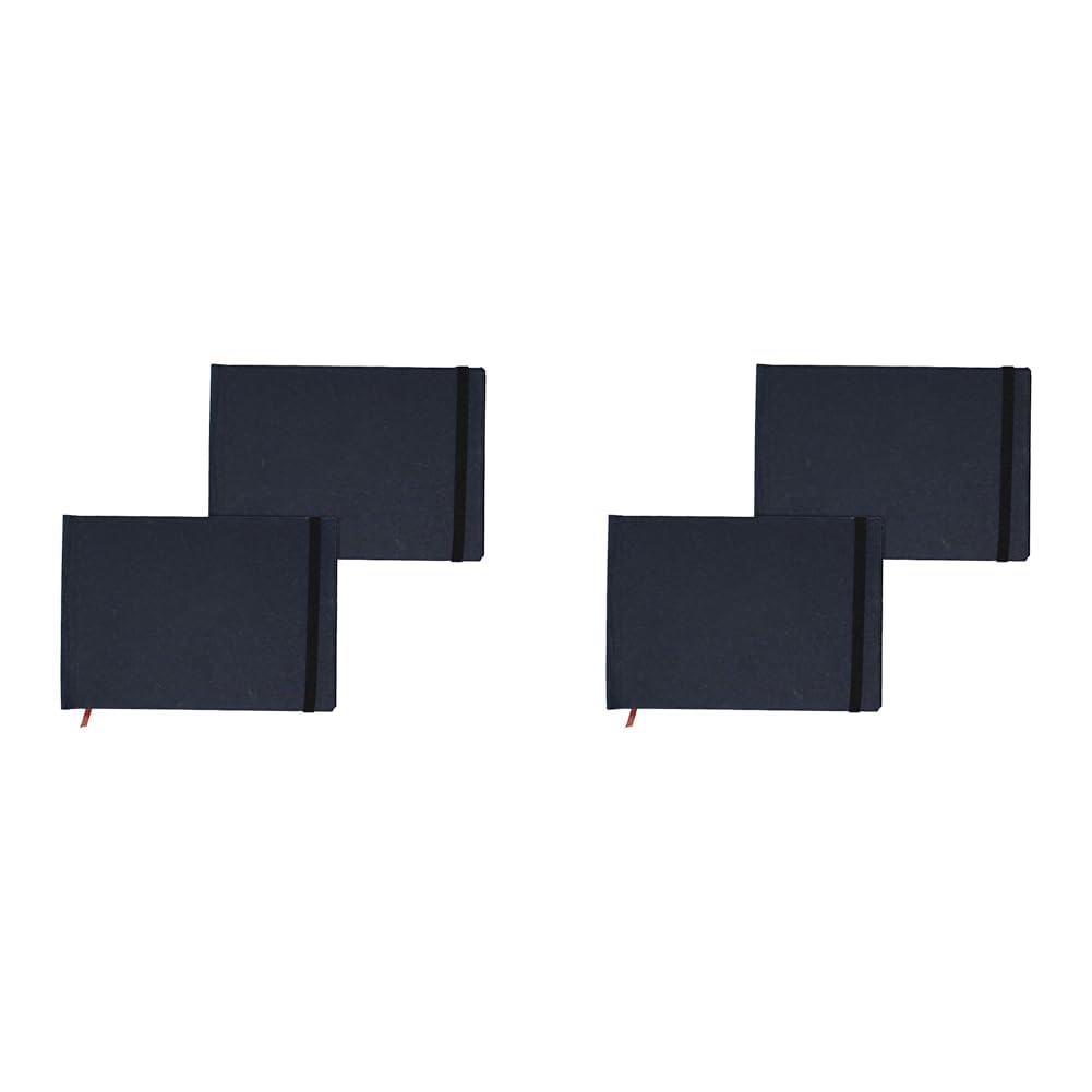 Artway Indigo Handmade Casebound A6 Sketchbook - Landscape Twin Pack - 150gsm - 48 sheets/96 Sides (Pack of 2)