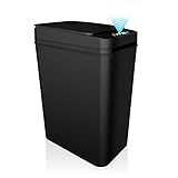 jinligogo Bathroom Small Trash Can with Lid