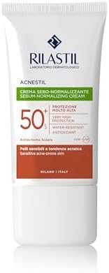 - Acnestil, Solar Facial SPF50+ Matificante, 40 ml