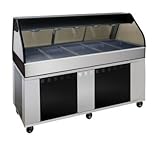 Alto Shaam EU2SYS-72/P-C Self Serve Hot Deli Cook Hold Display, 72-in, Custom Color, Each