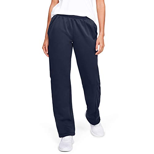 Under Armour Double Threat Armour Fleece Pants, Midnight Navy (410)/Steel,  XX-Large Tall on Galleon Philippines