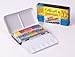 Sennelier Watercolor Metal Bx 12 Half Pan Set