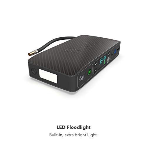 Halo Bolt Air 58830 mWh Portable Emergency Power Kit with Tire Pump, 4