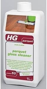 Parquet Gloss Cleaner 1Litre P53 .PLEASE NOTE: This product has been re-branded by the manufacturer as HG Parquet Gloss Cleaner (Wash and Shine). by HG Hagesan