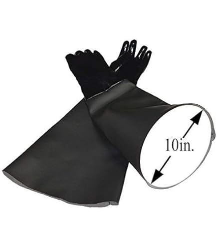 Amazon.com: ALC 40248 Cloth Lined Sandblasting Gloves : ALC