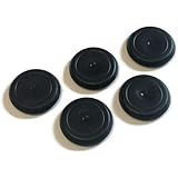 Vital All-Terrain(5 1-1/4 Inch Black Rubber Flush Mount Hole Plug - Sheet Metal Auto Body Panel