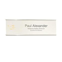 Perforated Paper Nameplate Inserts, Pack of 20