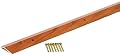 M-D Building Products 40126 1-3/8-Inch by 72-Inch Carpet Trim Wide, Metal Decor Finish