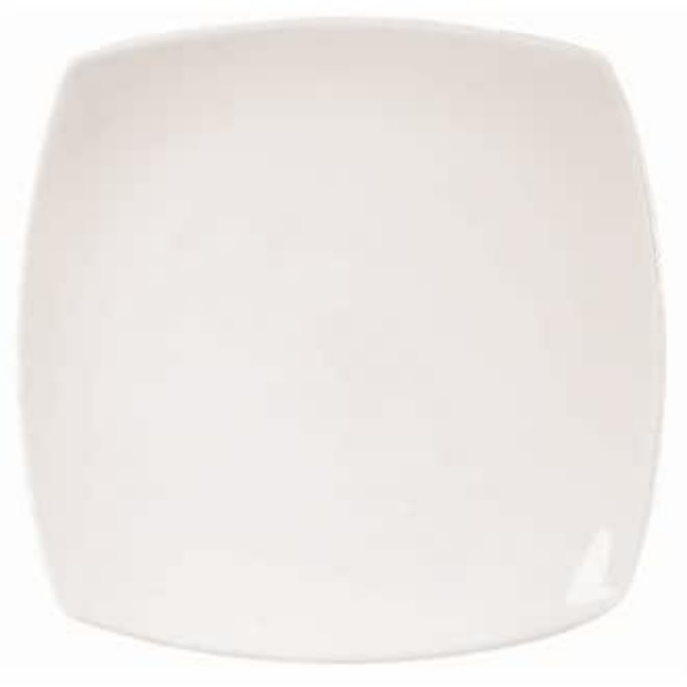 Royal Porcelain CG080 Kana Square Plate, Diameter: 190 mm, 7.5" (Pack of 12)