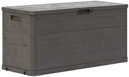 Caja de almacenamiento CFG para exteriores, 280 L, de plástico