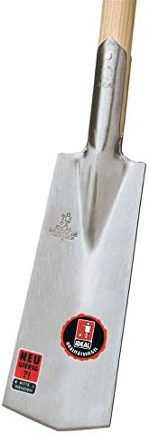 Idealspaten "Spieker Finely Polished Peat Spade Blade with Tread, Silver, 85 x 32 cm