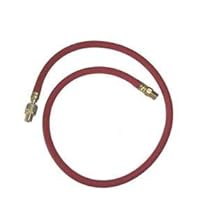 Interstate Pneumatics HA44-06EBS Red Rubber Hose 1/4 Inch x 6 Feet 300 PSI 4:1 Safety Factor
