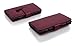 Cadorabo Case works with Nokia Lumia 920 in PASTEL PURPLE (Design BOOK STRUCTURE) – with 2 Card Slots – Wallet Case Etui Cover Pouch PU Leather Flip