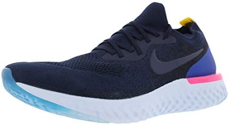 nike epic react flyknit college navy hyper jade