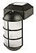 Sterno Home Solar LED Post Cap Light with Solar Panel, Rechargeable Battery