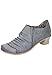Rieker Womens Pumps, Slipper, Ballerinas, Blue, 941902-5