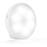 TFBOYS Night Light, Gorgeous Wave Appearance Portable Wireless Motion Sensor Light with 6 LED Lights with Stick-on Magnetic Strip, Built-in Battery Rechargeable - 2nd Generation Push Light (1 Pack)