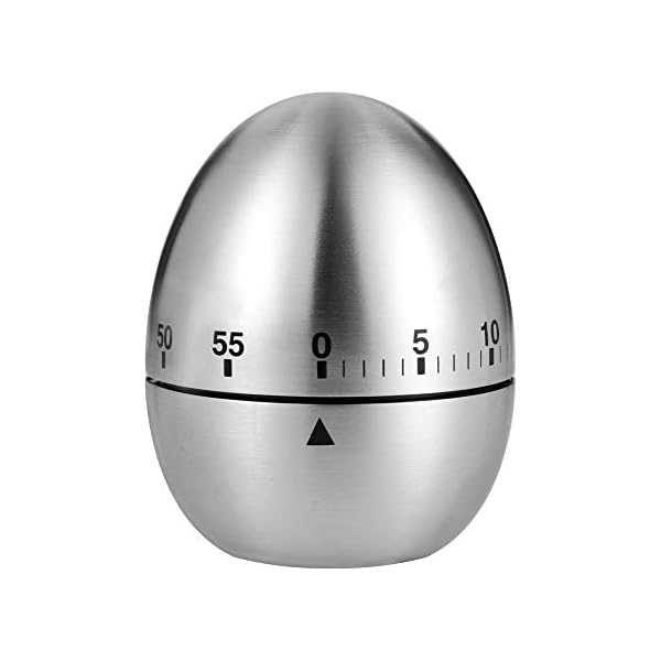 RosewineC-Kitchen-Timer-ManualShaped-Mechanical-Rotating-Alarm-with-60-Minutes-for-CookingEgg RosewineC Kitchen Timer Manual,Shaped Mechanical Rotating Alarm with 60 Minutes for Cooking(Egg)
