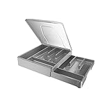 Kurberson Double Layer Silverware Tray with