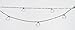 Anklet Bracelet Fashion Jewelry - Silver Tone Double Strand with Diamond-Cut Hearts