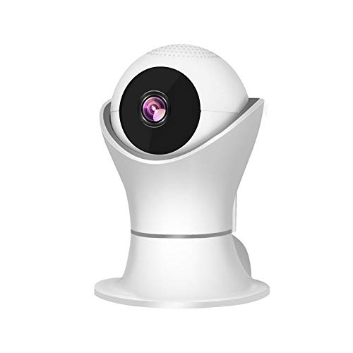 WXFXBKJ Wireless WiFi Camera, 360eyes Panoramic No Dead Angle, HD Night Vision Network Surveillance 