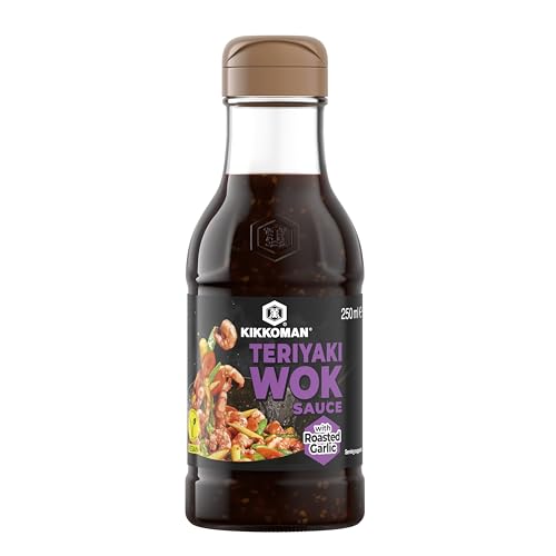 Kikkoman Teriyaki Stir Fry Sauce with Roasted Garlic 250ml