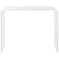 Safavieh Home Collection Atka Console Table, Clear