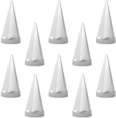GG Grand General 10226SP 33 mm X 4-3/4 Inches Chrome Plastic Hex Pyramid Push-On Nut Cover