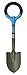 Radius Garden 27201 Mini Digger Shovel, Blue