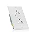 Paladin 20A GFCI GFI Receptacle Outlet w/ Wallplate & LED Indicator - UL Certified, White, 20 Amp 125v (10 Pack)