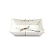 Mud Pie BBQ Serving Set - Casserole Dish and Serving Fork,White
