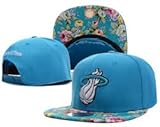 Mitchellness-Miami-Heat-Blk-Gamma-2t-Snapback-Hat-Blueflower