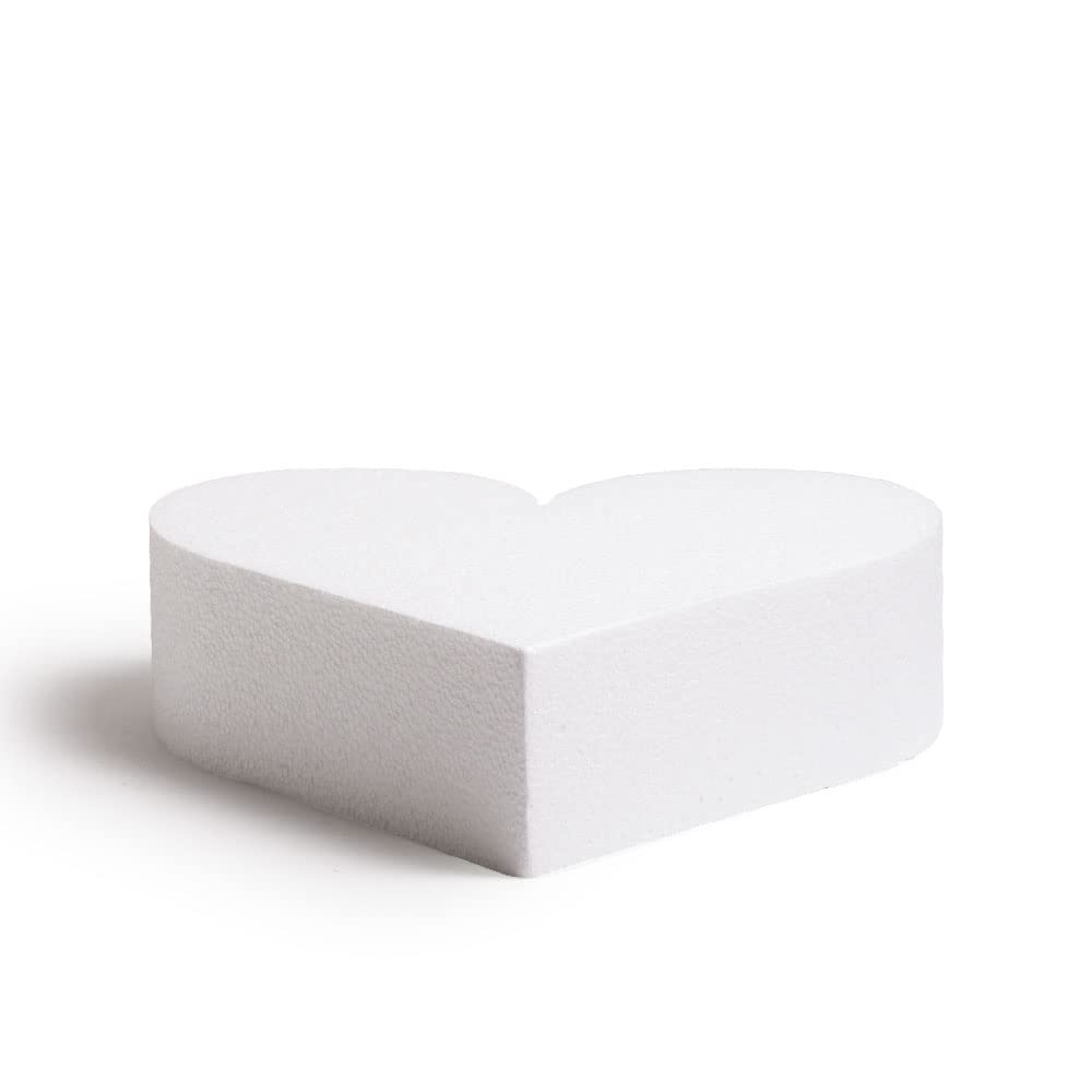 DECORA 0174030 POLYSTYRENE Heart 30X7,5H CM