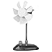 ARCTIC Breeze - USB Desktop Fan with Flexible Neck and Adjustable Fan Speed, portable Desk Fan for Home, Office, Silent USB Fan, Fan Speed: 800–1800 RPM - Silver
