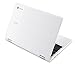 Acer Chromebook CB3-131-C3SZ 11.6-Inch Laptop (Intel Celeron N2840 Dual-Core Processor,2 GB RAM,16 GB Solid State Drive,Chrome), White(Renewed)