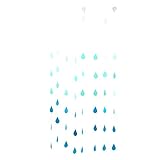 Rocinha Gradual Blue Colors Paper Raindrop Garland For Nursery decor April showers Spring Shower Raindrop Baby Shower
