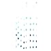 Rocinha Gradual Blue Colors Paper Raindrop Garland For Nursery decor April showers Spring Shower Raindrop Baby Shower