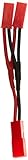 E-flite JST Female and 2 JST Male Parallel Y-Harness