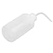 SODIAL(R) 250mL 8OZ Capacity Tattoo Wash Clear White Plastic Green Soap Squeeze Bottle