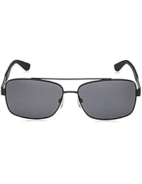 tommy hilfiger th1521   S 003 mate negro th1521   S Rectángulo anteojos de sol de la lente Cate