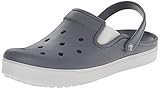 Crocs Unisex Citilane Clog, Charcoal/Pearl White, 11 B(M) Women/9 D(M) Men US