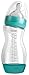 b.box Baby Bottle + Dry Formula Dispenser | Color: Aqua Groove | 8 oz. | BPA-Free| Phthalates & PVC Free | Dishwasher Safe