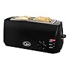 Quest 35069 Extra Wide 4 Slice Long Slot Toaster / Variable Browning Control / Reheat and Defrost / Anti-Jam Function…