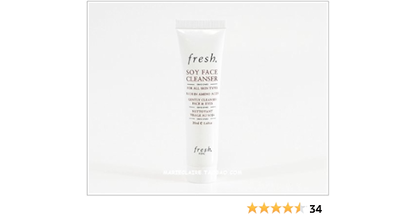 fresh soy face cleanser amazon
