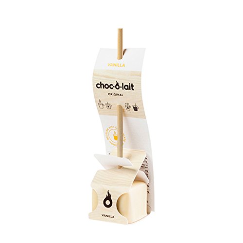 Choc-o-lait Trinkschokolade am Stiel - Weiße Schokolade und Vanille 24 Sticks, 1er Pack (1 x 790 g)